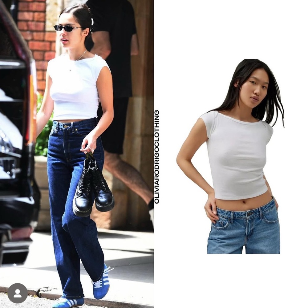 Urban Outfitters BDG Boat Neck Top